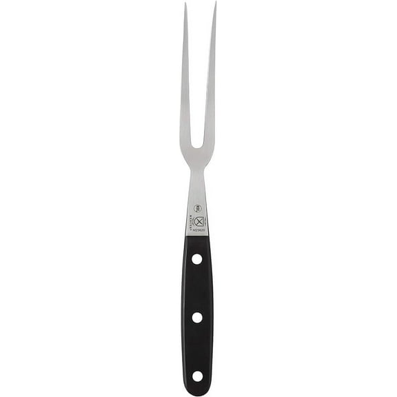 Mercer Culinary Renaissance Steel 6 inch Carving Fork, Black
