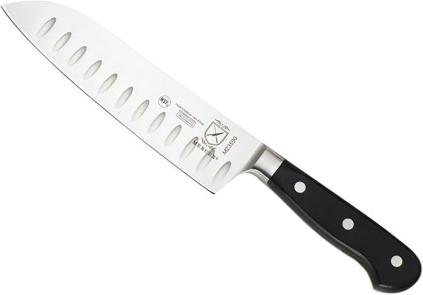 Mercer Culinary 7" Santoku â Granton Edge