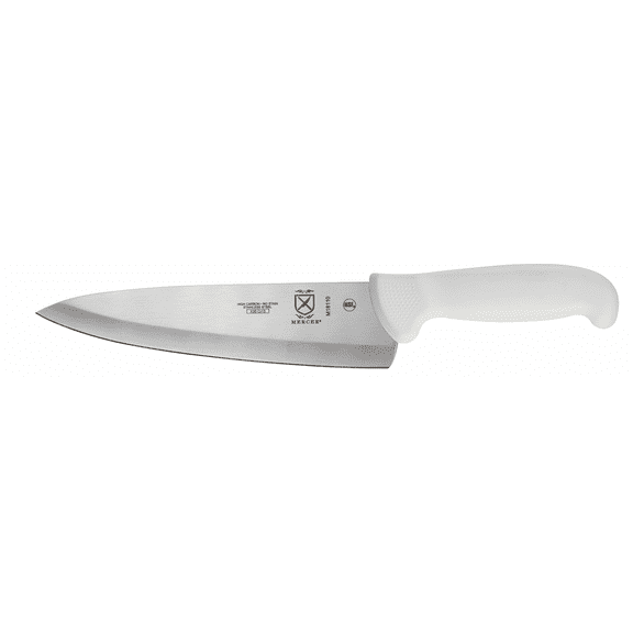 Mercer Culinary Ultimate Steel 8" Chef's Knife, White