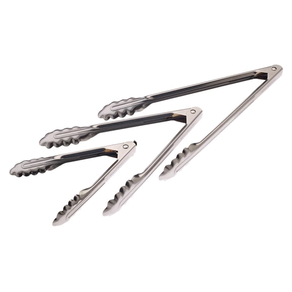 Mercer Culinary Utility Tongs Set, 7 Inch, 9 Inch, 12 Inch Y101