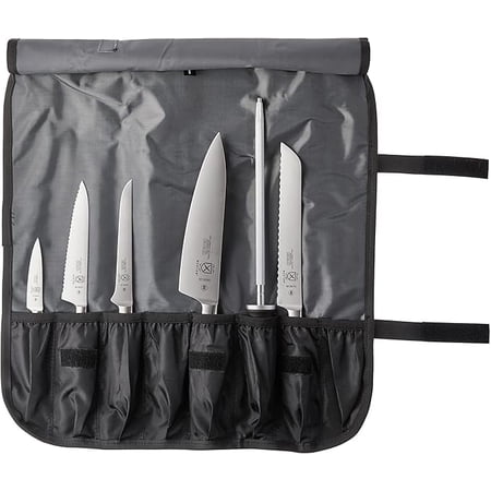 Mercer Culinary M21830 Zum 7-Piece Forged Knife Set in Roll