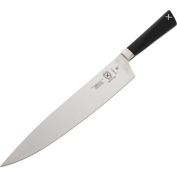 Mercer Culinary Züm Forged Carbon Steel Chef's Knife, 10 Inch,Black