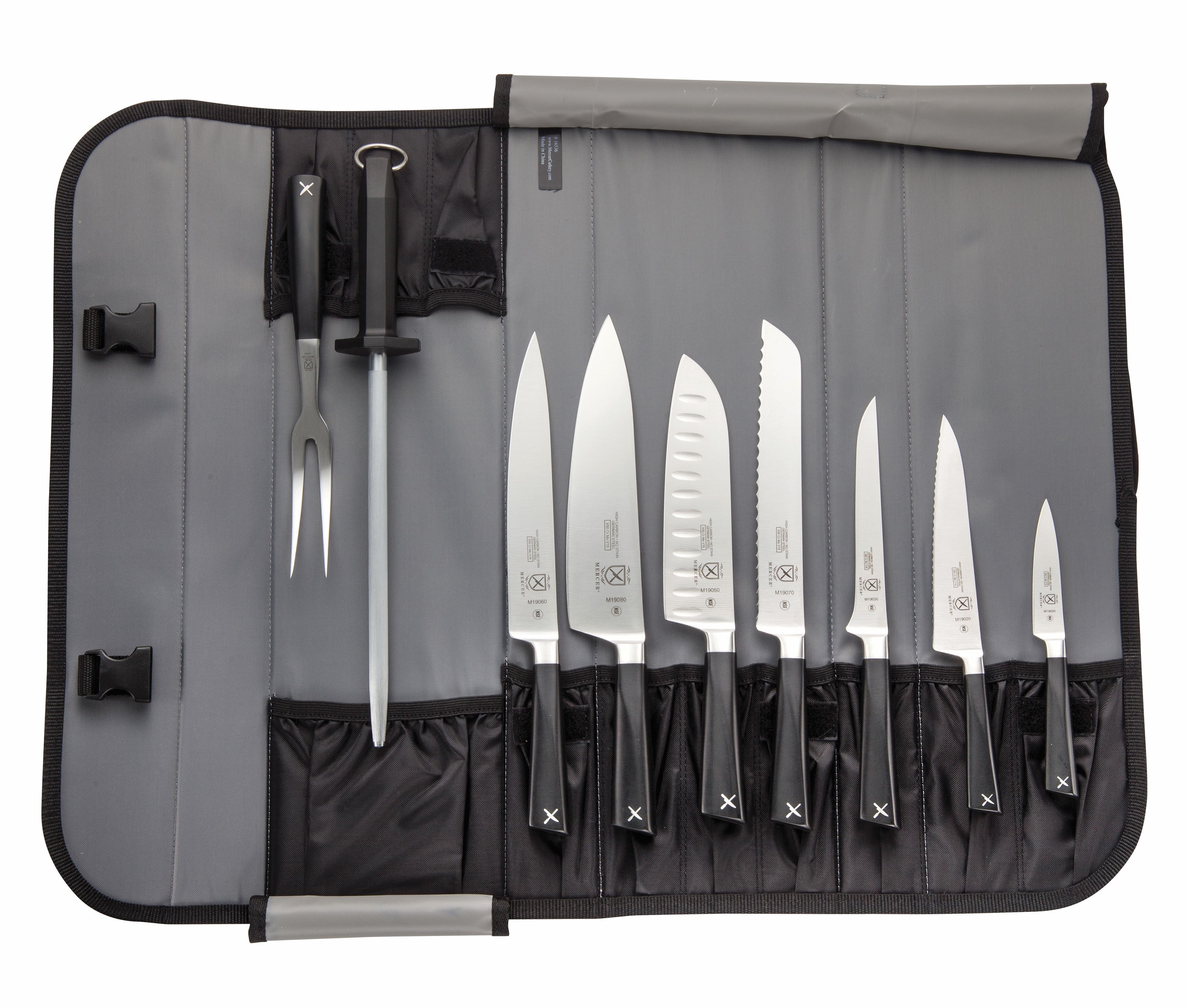 Mercer Culinary Zum 10-Piece Forged Knife Set in Case - Walmart.com