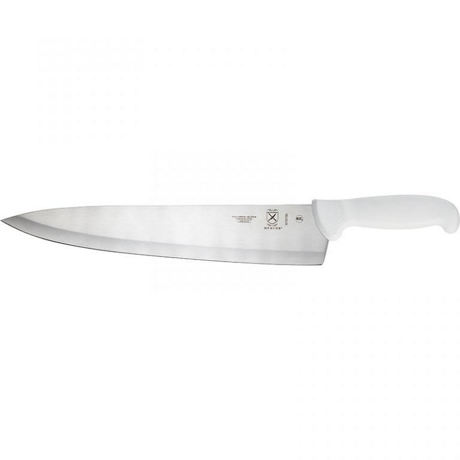 Mercer Culinary Ultimate White® 12 Straight Edge Slicing Knife M18146
