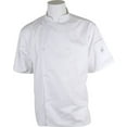 thumbnail image 1 of Mercer Genesis Cutlery Short-Sleeved Chef Jacket (White) | Small, 1 of 2