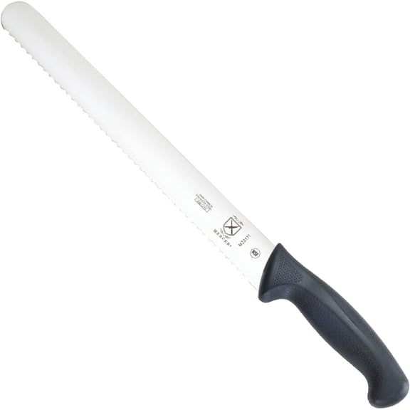 Mercer Millennia 11-Inch Wavy Edge Slicer, Black