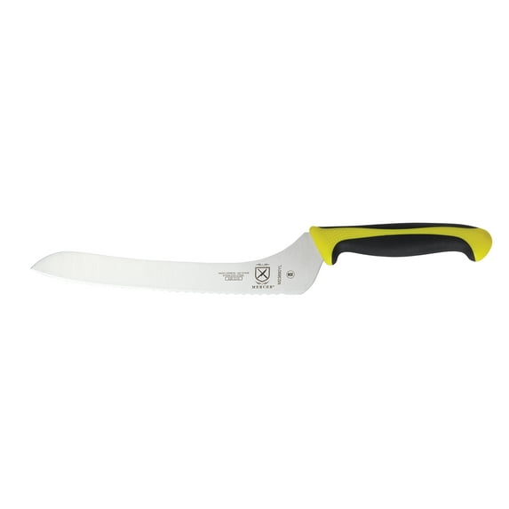 Mercer Millennia 9" Offset Bread Knife (Yellow)