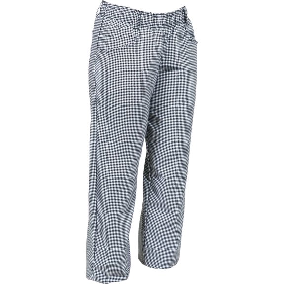 Mercer Millennia Apparel Women's Chef Pants | Houndstooth, 2XL