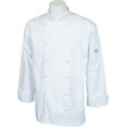thumbnail image 1 of Mercer Renaissance Cutlery Men's Chef Jacket (Trad. Neck) | White, XL, 1 of 1