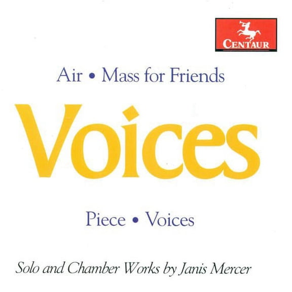 Mercer / Robair / Schwungvoll Ensemble / Stoddard - Voices: Solo & Chamber Works - Music & Performance - CD