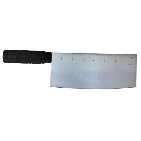 Mercer Tool M21020PAN 8 in. Chinese Chefs Knife With Measurements
