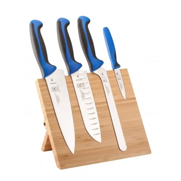 Mercer Tool M21981BL Millennia Bamboo Magnetic Board Set, Blue Handles 5 Pieces