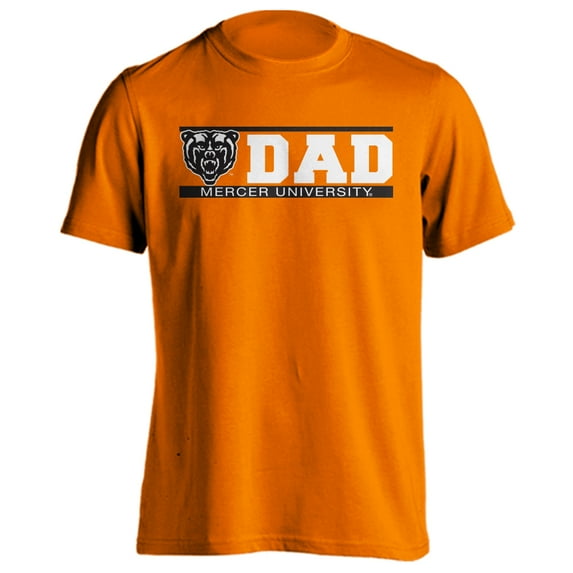 Mercer University Bears Dad Proud Parent Short Sleeve T-Shirt