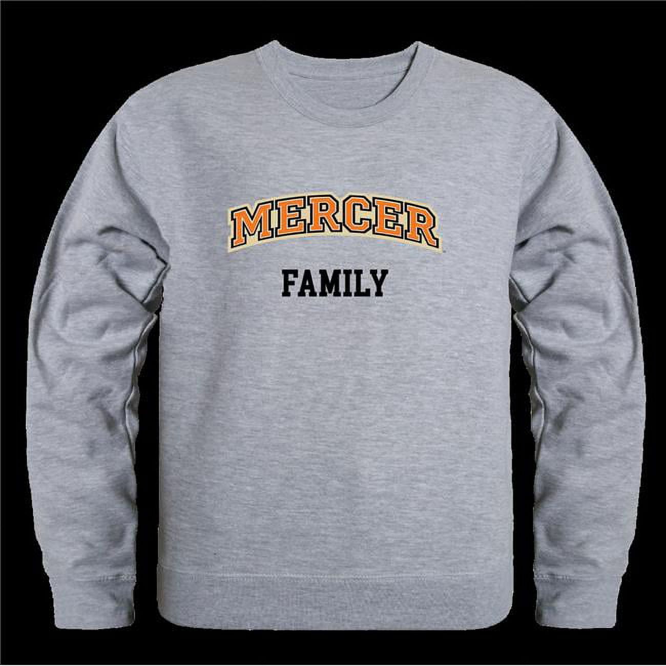 Mercer University Bears Family Crewneck Sweatshirt Heather Grey Large Walmart