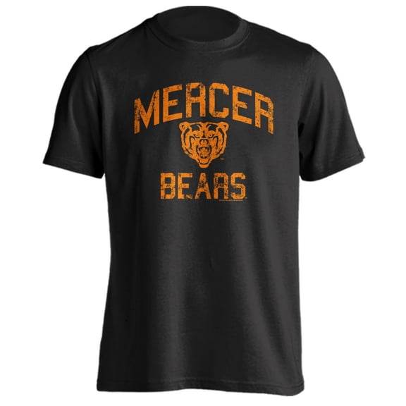 Mercer University Bears MU Distressed Retro Short Sleeve T-Shirt