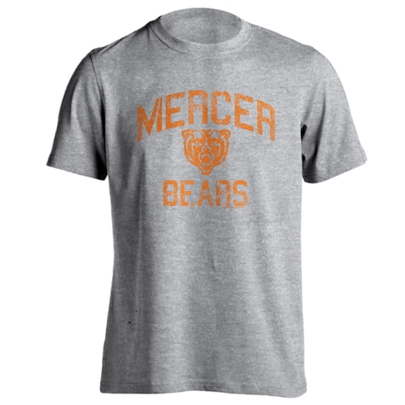Mercer University Bears MU Distressed Retro Short Sleeve T-Shirt