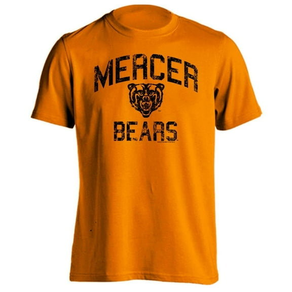Mercer University Bears MU Distressed Retro Short Sleeve T-Shirt