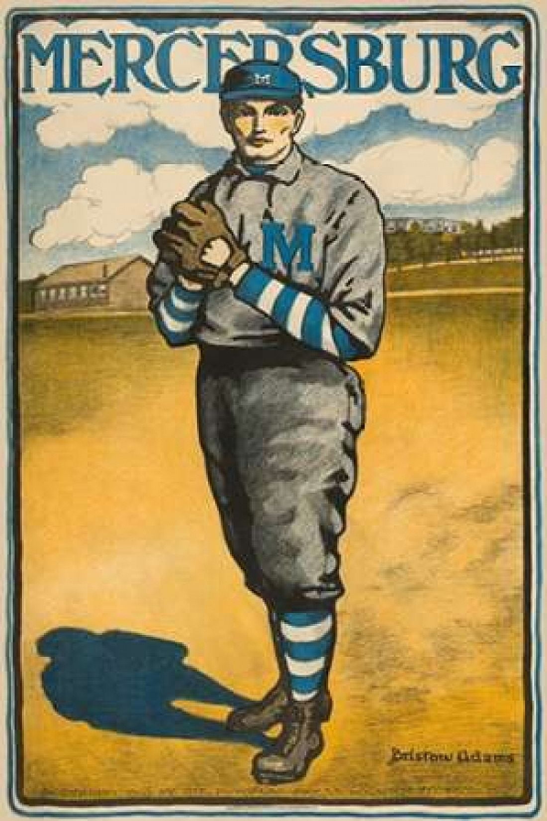 Mercersburg Canvas Art - Vintage Sports (24 x 36)