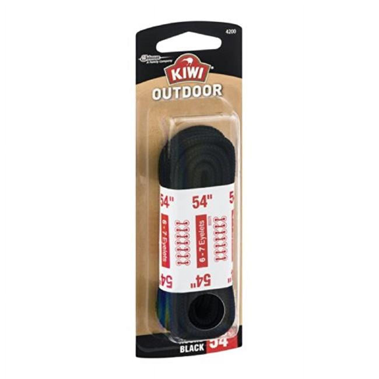 Merchandise 54 in. Kiwi Lace Boot Black Shoe Lace