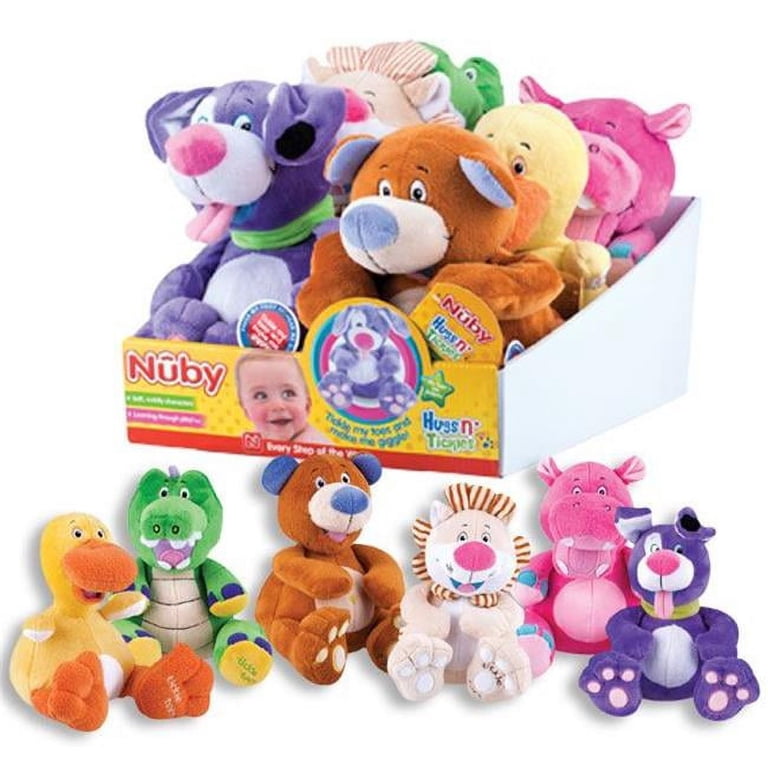 Merchandise 55258104 Nuby Hugs-N-Tickles Plush Character - Walmart.com