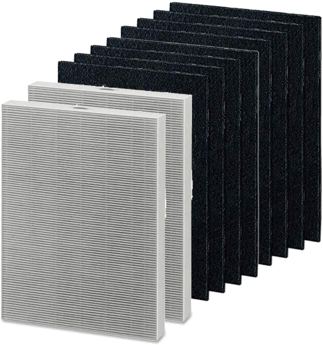 Replacement HEPA and Carbon Pre-Filters for AeraMax 200 Purifier