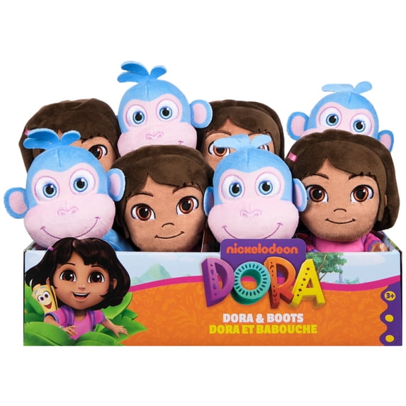 Dora the Explorer, 6-inch Character Plush, for Kids Ages 3 and (Styles May Vary)