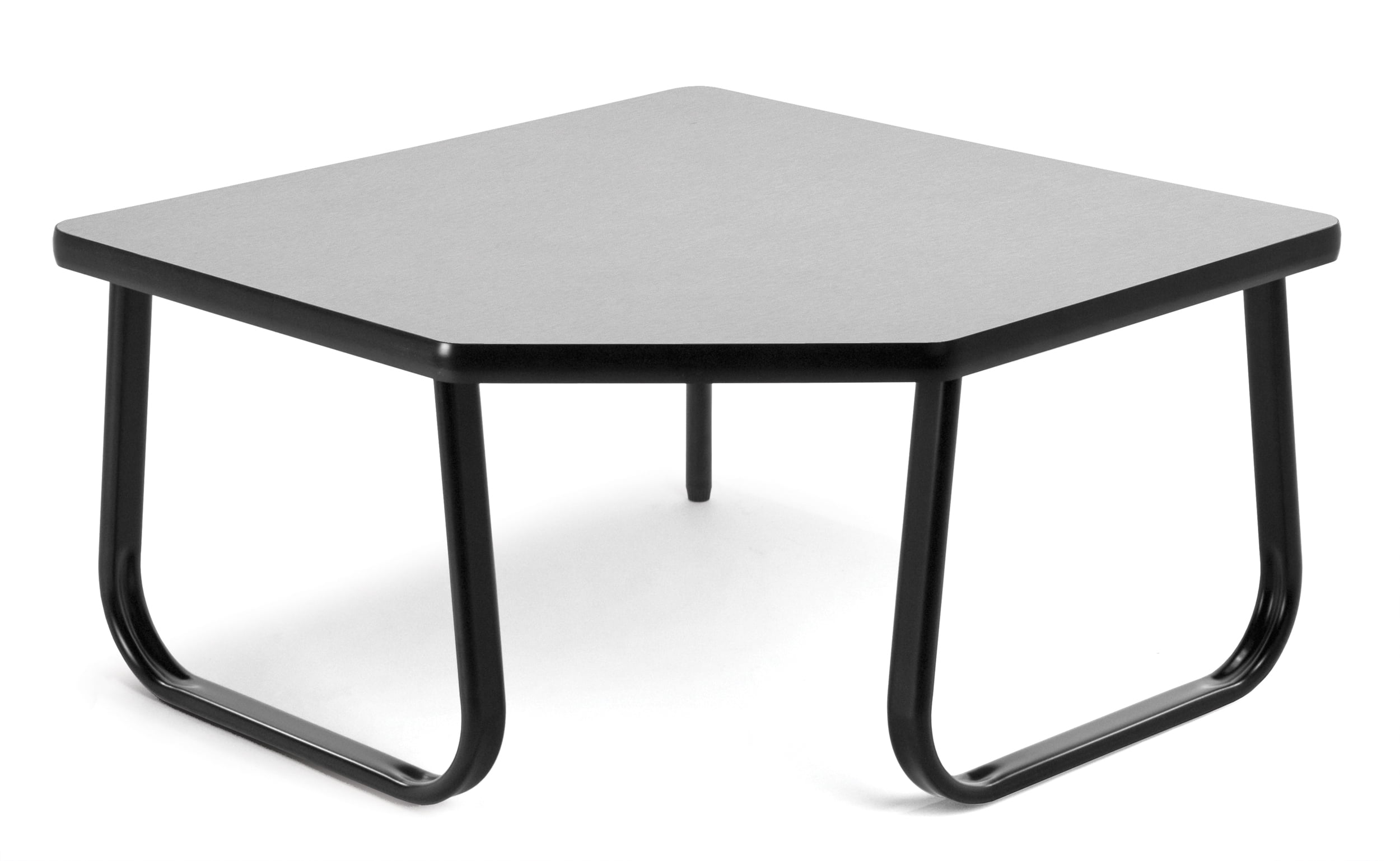 TABLE3030-GRY -OFM office home computer college school task 30 x 30 corner table-gray