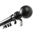 thumbnail image 1 of Archie Contemporary Traverse Rod 28-48 inch - Black, 1 of 2