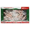 thumbnail image 1 of Mini Candy Canes (40 pcs) Christmas Sweet Candy Natural Peppermint Flavor., 1 of 4