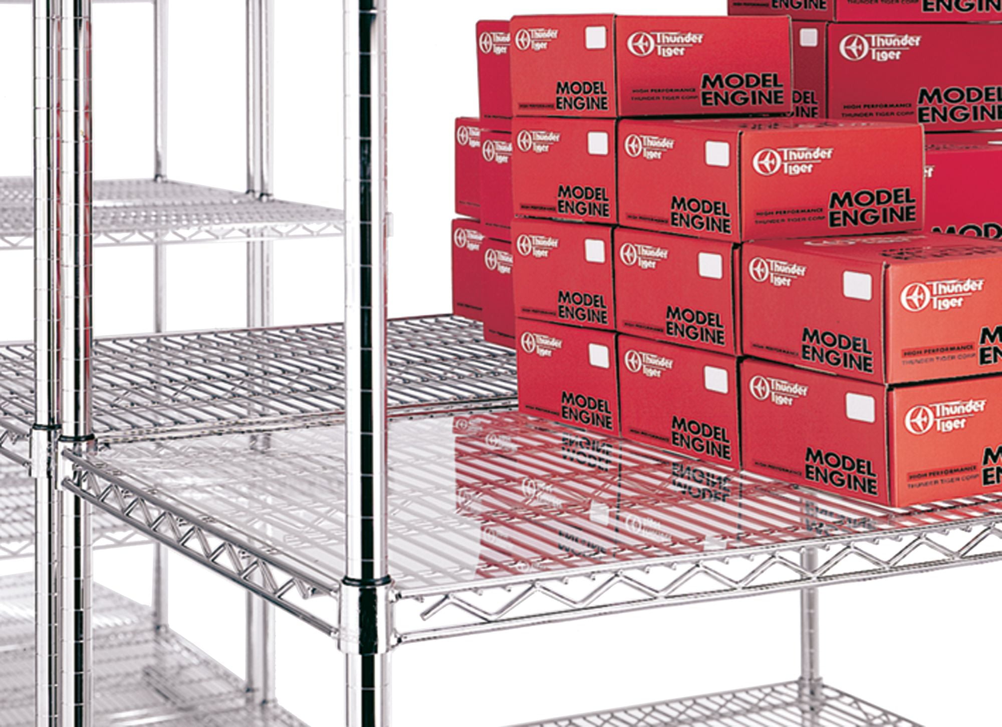 OFM X5 Series Model SPS2460 24" x 60" Clear Polycarbonate Shelf Liner