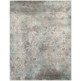 thumbnail image 1 of cambridge blue power-loomed runner rug 2'6"x8', 1 of 5