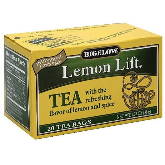 Bigelow Lemon Lift Tea, 20ct  (Pack of 6)