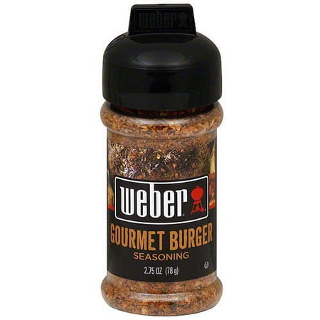 Weber Gourmet Burger Seasoning, 2.75 oz (Pack of 6)