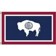thumbnail image 1 of Nylglo Wyoming Flag,4x6 Ft,Nylon  146170, 1 of 4