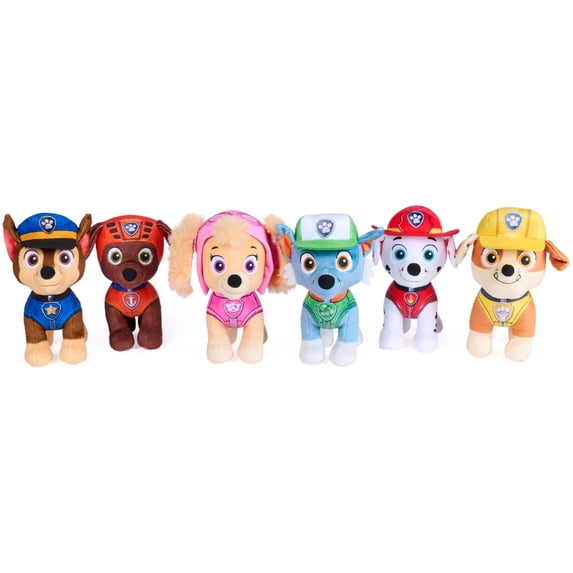 PAW Patrol Plush Toys, Stuffed Animal for Ages 3 and up (Assorted Styles)