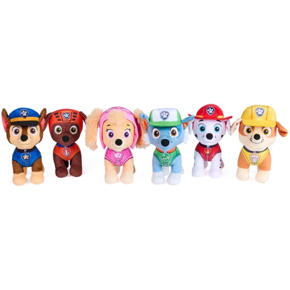 PAW Patrol Plush Toys, Stuffed Animal for Ages 3 and up (Assorted Styles)