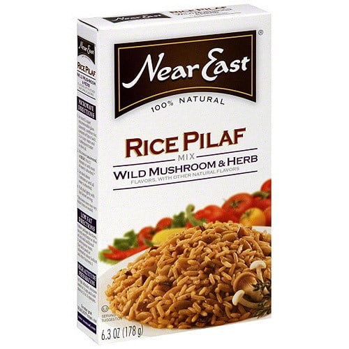 Near East Wild Mushroom & HerbRice Pilaf, 6.3 oz (Pack of 12)