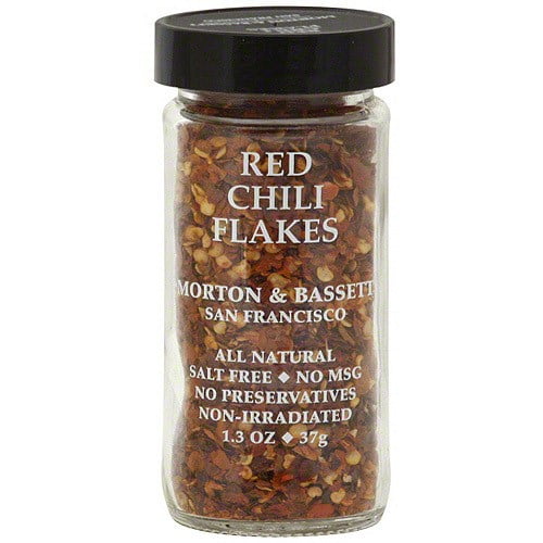 Morton & Bassett Spices Red Chili Flakes, 1.3 oz (Pack of 3)
