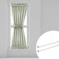 thumbnail image 1 of Olga Double Curtain Rod 3/4 inch dia. 66-120" - Satin Nickel, 1 of 2