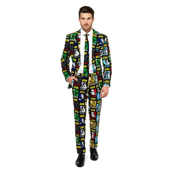 Oppo Merchandise Group Star Wars Strong Force Men's OppoSuit | Chest to 38 Inches Male