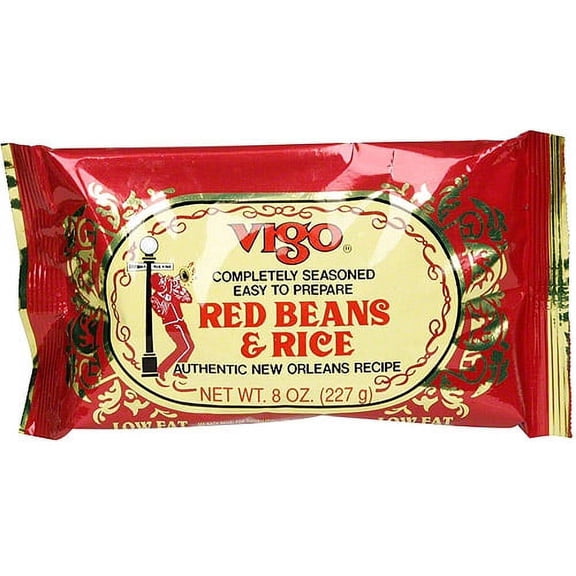 Vigo Red Beans Rice, 8 oz (Pack of 12)