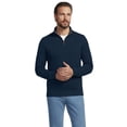 thumbnail image 1 of Lands' End Men's Bedford Rib Quarter Zip Sweater, 1 of 6