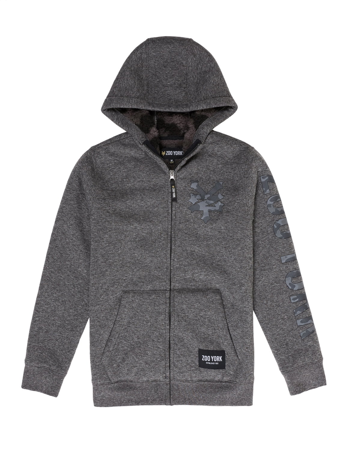 Zoo york sherpa hoodie sales