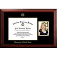 thumbnail image 1 of Campus Images TX952PGED-1411 14 x 11 in. University of North Texas Gold Embossed Diploma Frame with 5 x 7 in. Portrait - Satin Mahogany, 1 of 1