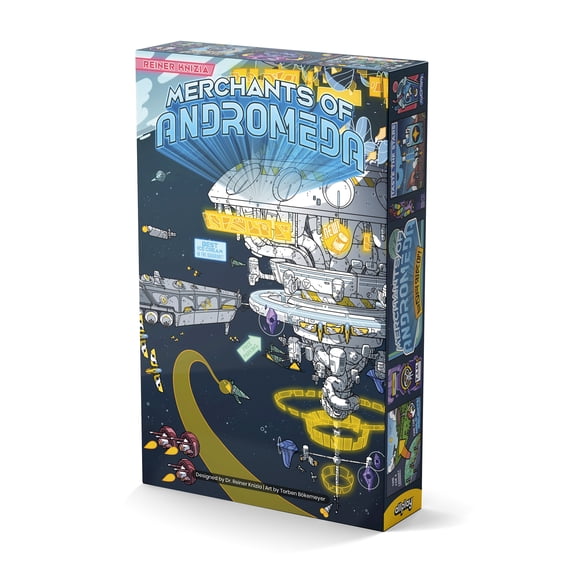 Merchants of Andromeda Strategy Board Game for Ages 13+, from Asmodee