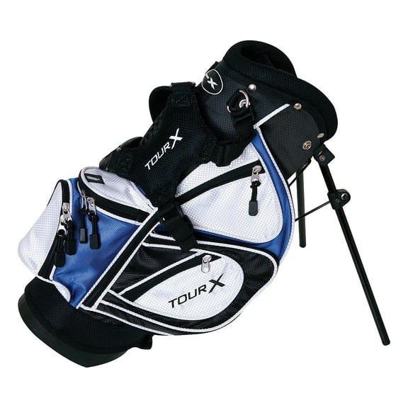 Left Junior Merchants of Golf Tour X Size 0 Starter Club Set Junior Graphite