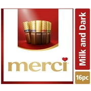 Merci Finest Assorted Chocolate Candy Gift Box, 7 oz