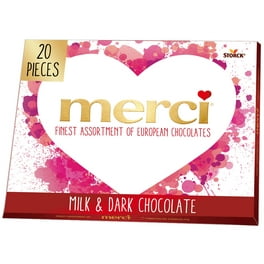 Merci Finest Assortment of European Chocolates. 675grams / 23.8 ounce Value  pack. 54 pieces of individually wrapped Fine European Chocolates.