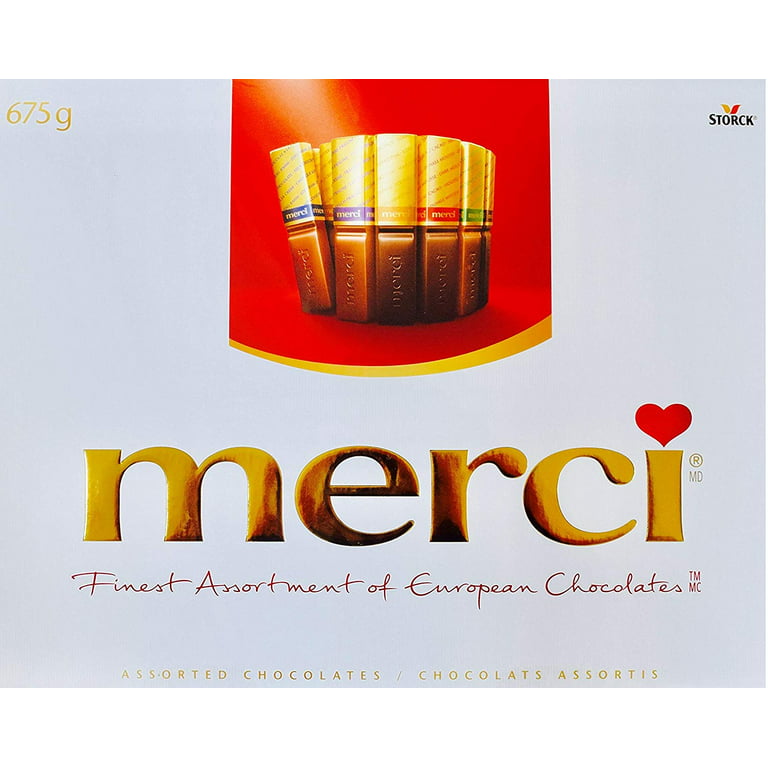 Merci Finest European Chocolate 23.8 oz 54 Pcs 