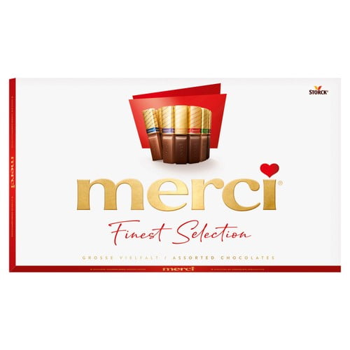 Merci Finest Selection Assorted Chocolates 400g, British Import (Pack of 3)